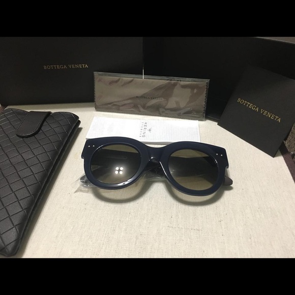 Bottega Bv0008s 49mm Retro Cat Eye Sunglasses Zeiss Lenses main image 5